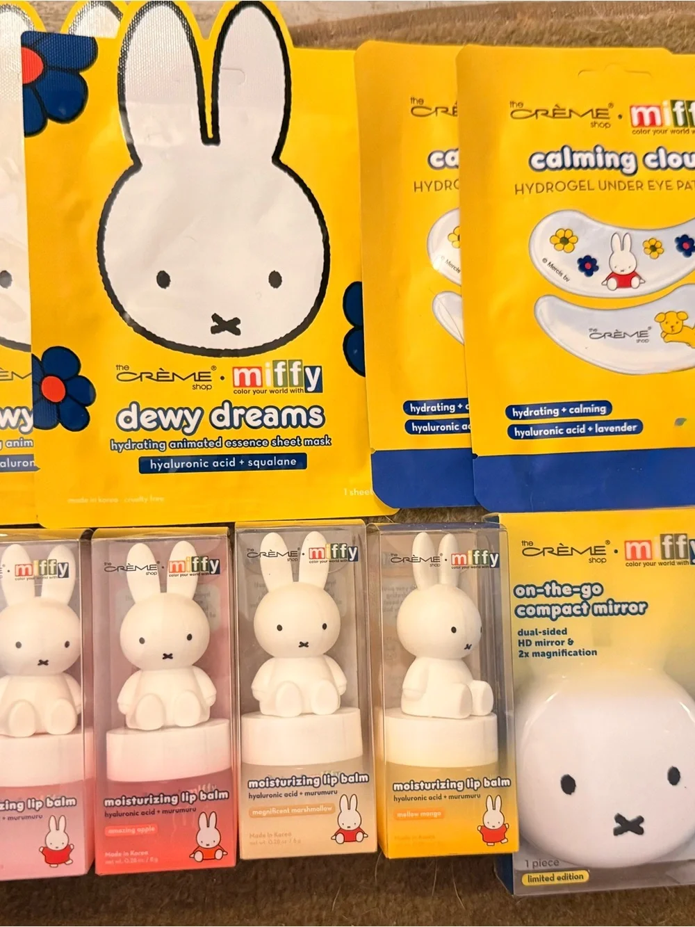 miffy Yellow & White Skincare Gift Set
